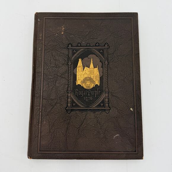 Vintage Kansas State University "Royal Purple" 1926 Yearbook - Picture 1 of 9